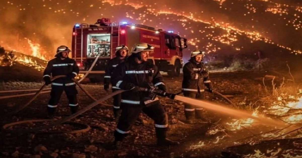 الجزائر: 22 حريقا في 8 ولايات وإجلاء سكان