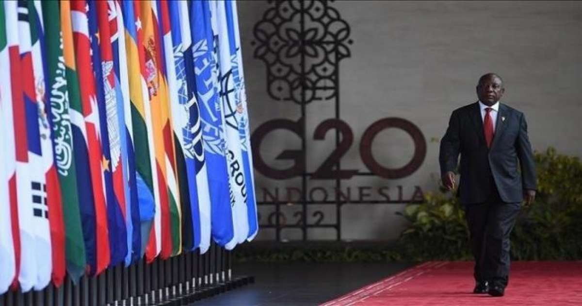 افتتاح قمة مجموعة العشرين في جنوب أفريقيا وسط مقاطعة أميركية