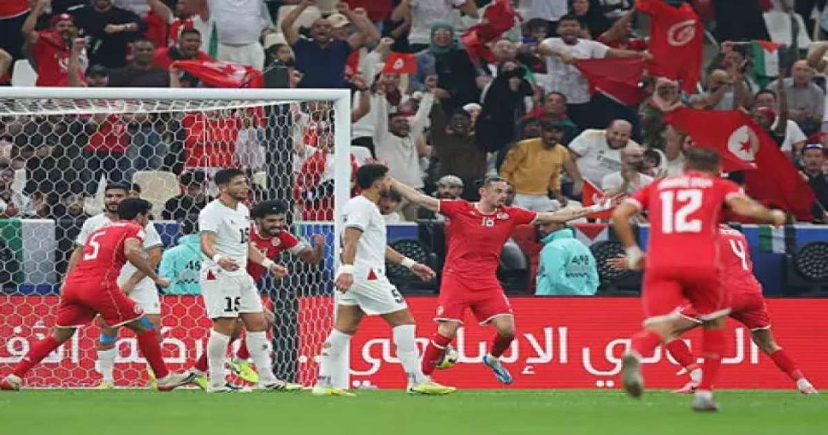 فلسطين تفرض التعادل على تونس في كأس العرب 2025