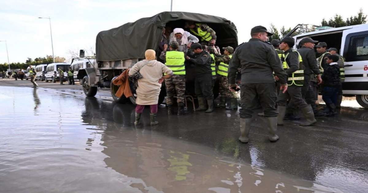 المغرب: إجلاء 154 ألفا و 309 أشخاص بالمناطق المعنية بمخاطر الفيضانات